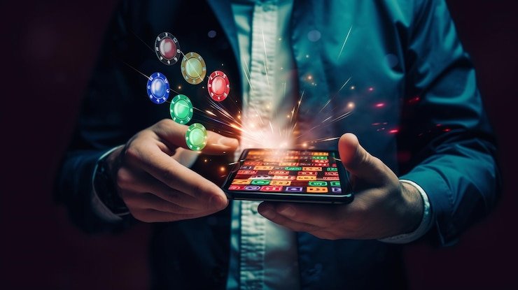 Suasana pertandingan olahraga yang ditayangkan di platform nostoto Indonesia